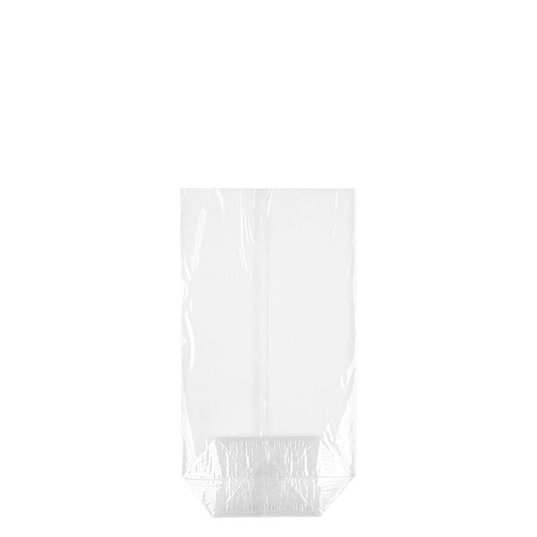 100 Kreuzbodenbeutel 120x225mm mit Siegelnaht