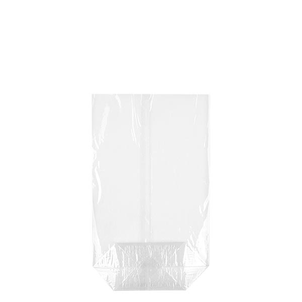 100 Kreuzbodenbeutel 160x270mm mit Siegelnaht
