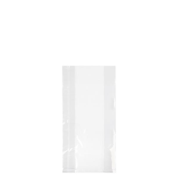 100 Seitenfaltenbeutel mit Siegelnaht 100+50x200mm