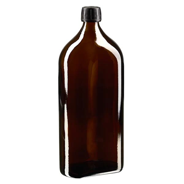 1000 ml Meplat braun Schraubv- s- OV EPE-Scheibe