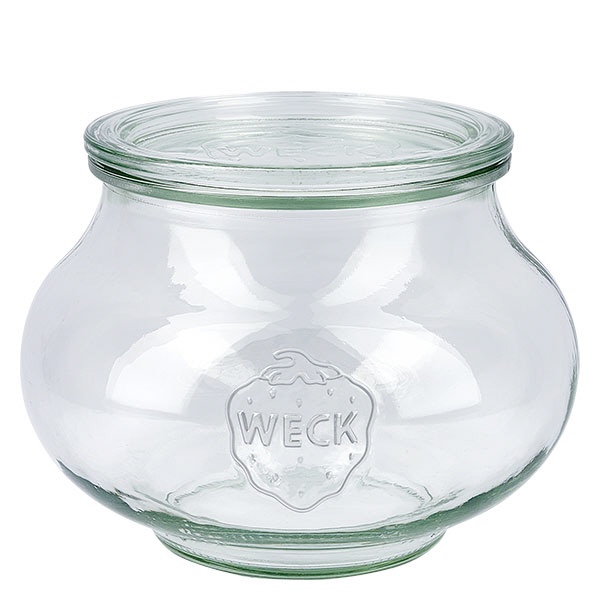 1062ml Schmuckglas mit Glasdeckel WECK RR100