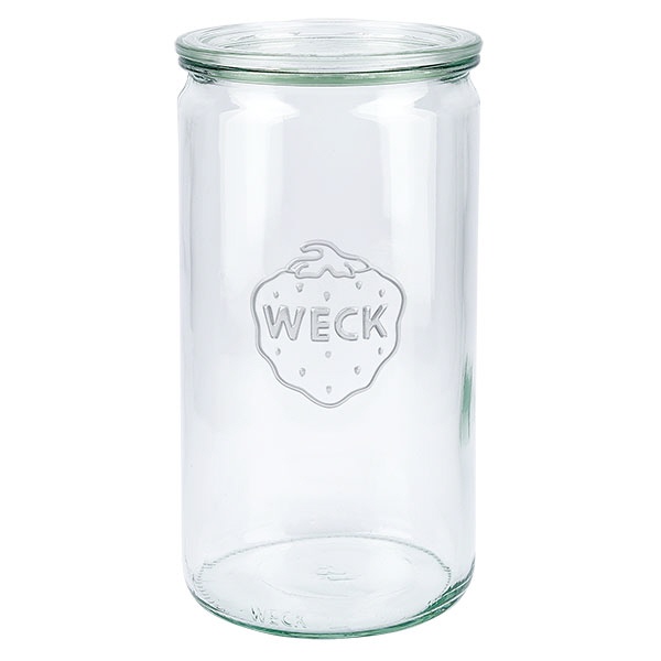 1590ml Zylinderglas mit Glasdeckel WECK RR100