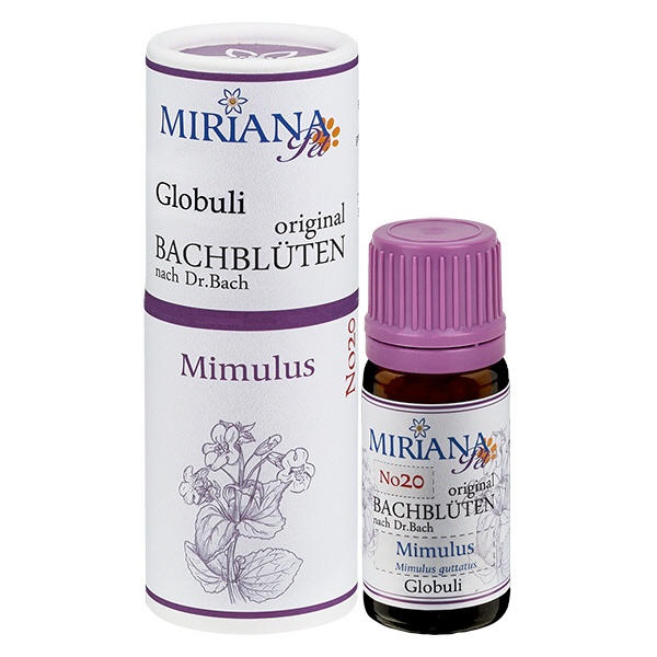 20 Mimulus 10g Tier-Bach-Globuli MP-
