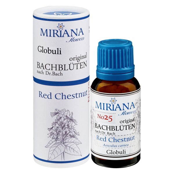25 Red Chestnut 20g Bach-Globuli MF-
