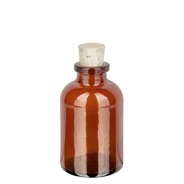 30ml braune Injektionsflasche mit Korken