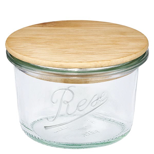 80ml Sturzglas Edition REX RR60 mit Holzdeckel