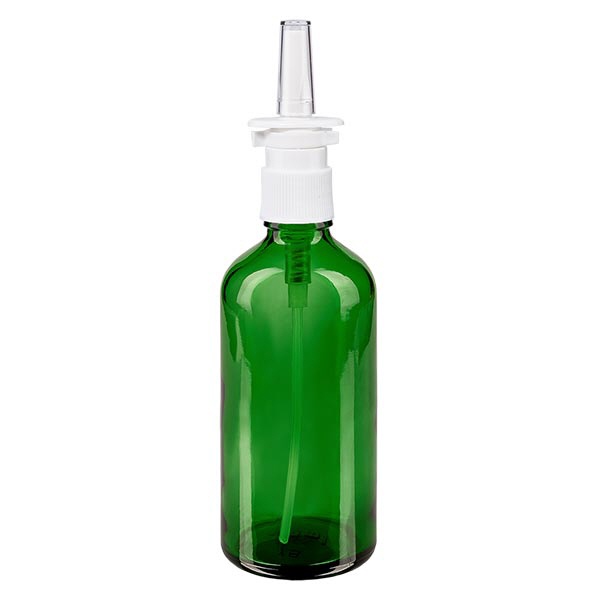 Apothekenfl- grn 100ml Nasenzerstuber weiss St