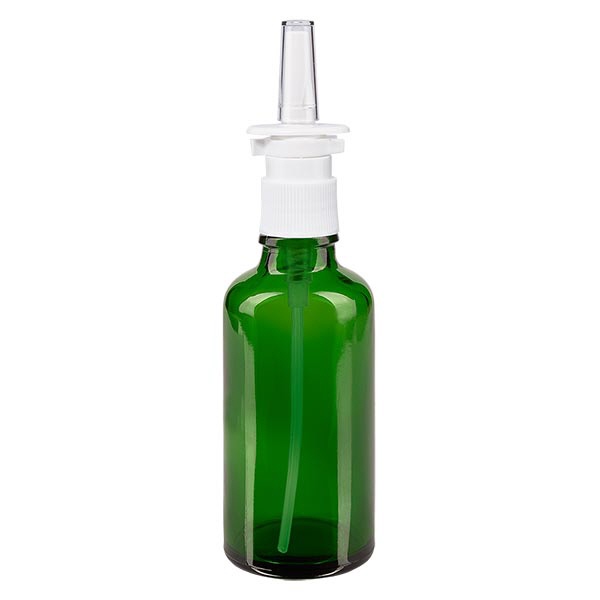 Apothekenfl- grn 50ml Nasenzerstuber weiss St