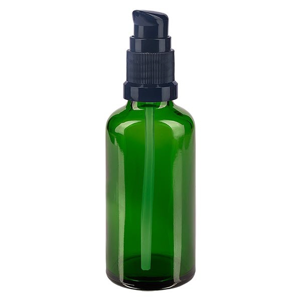 Apothekenfl- grn 50ml Pumpverschluss schwarz St unter Apothekenflaschen > Gruene Apothekenflaschen 10 100ml > Gruene Flaschen 50 Ml