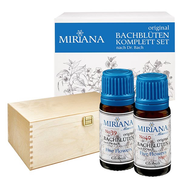 Bachblten Globuli Set 10g MF- HB St