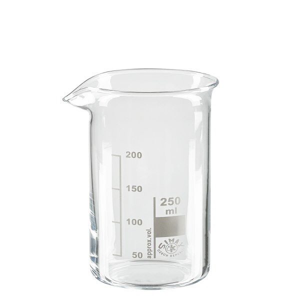 Becherglas 250ml Borosilikatglas- hohe Form