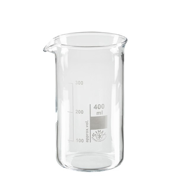 Becherglas 400ml Borosilikatglas- hohe Form