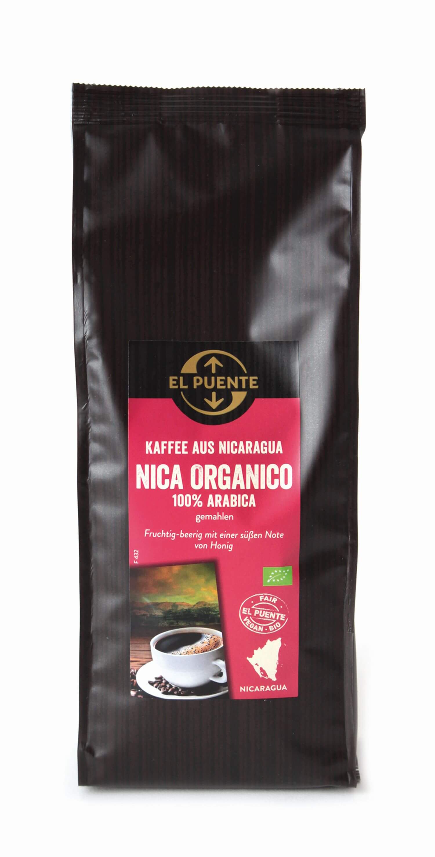 El Puente Nicaragua Kaffee gemahlen