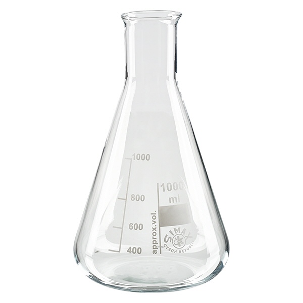 Erlenmeyerkolben 1000ml Enghals