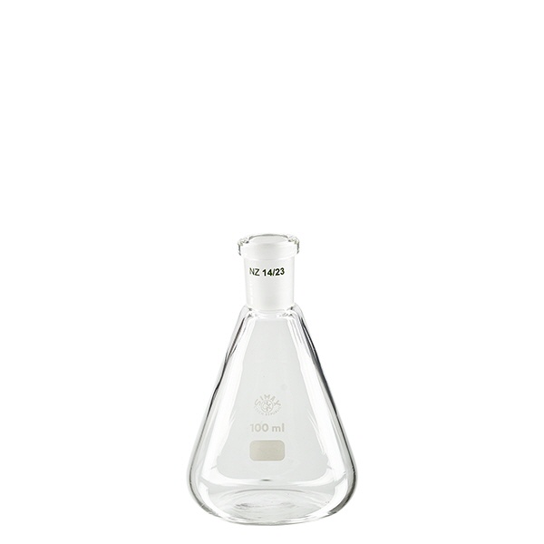 Erlenmeyerkolben 100ml mit Normschliff (14-23)