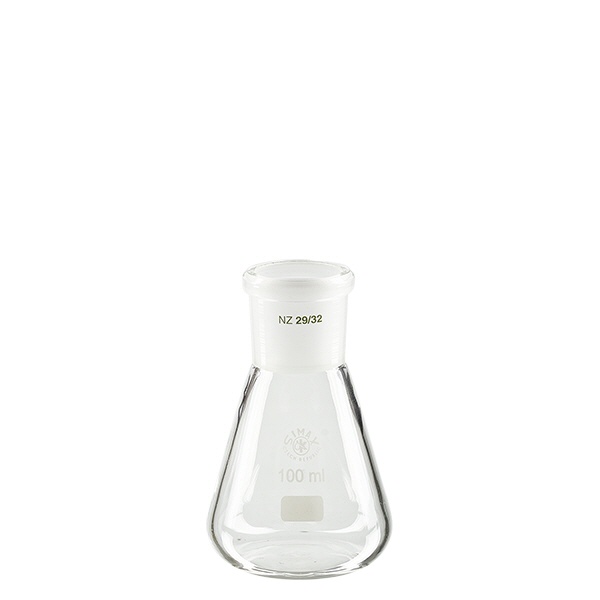 Erlenmeyerkolben 100ml mit Normschliff (29-32)