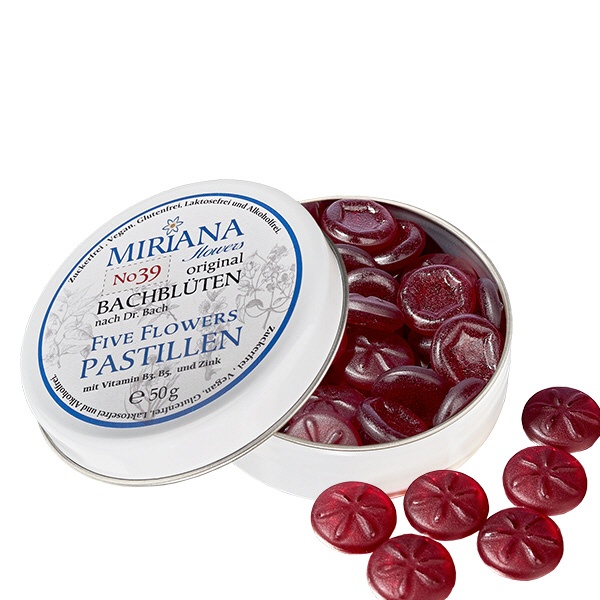 Five Flowers Bonbons Miriana in Metalldose 50g