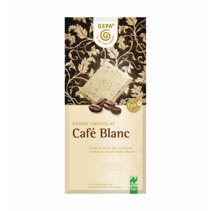 GEPA Bio Schokolade Cafe Blanc