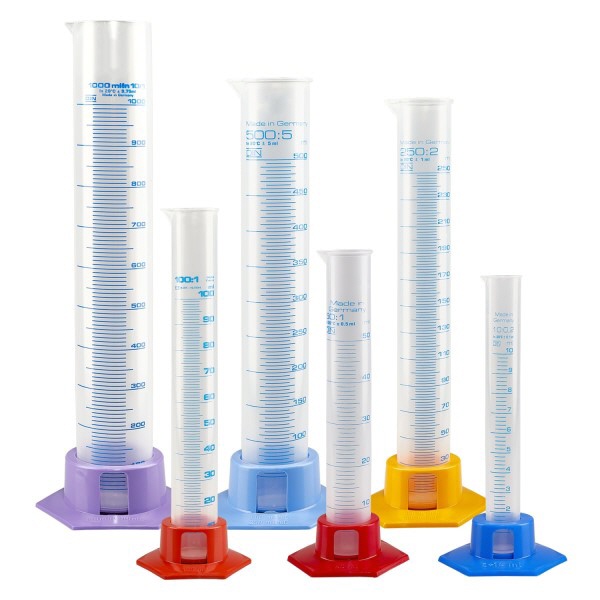 Messzylinder Set (6 Messzyl- von 10-1000ml)