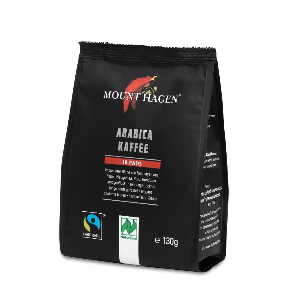Mount Hagen Fairtrade Rstkaffee Pads