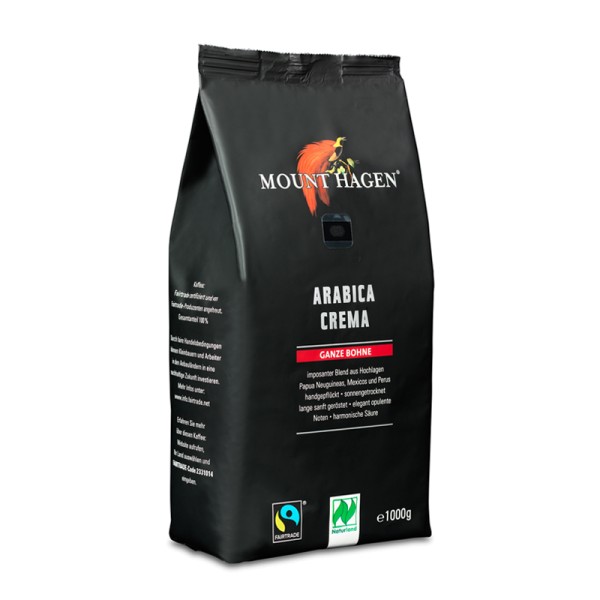 Mount Hagen Rstkaffee 1kg ganze Bohne