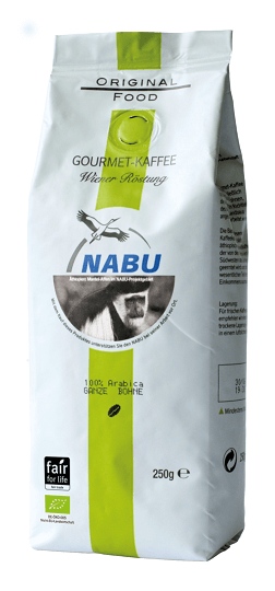 Nabu Kaffee Wiener Rstung 250g ganze Bohne