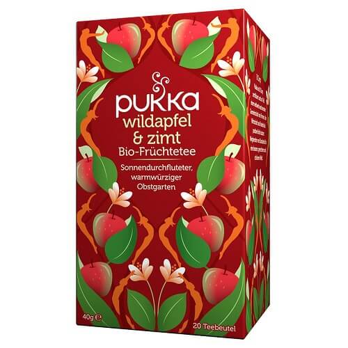 Pukka Wildapfel und Zimt Tee