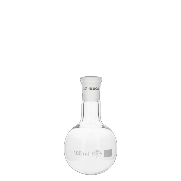 Rundkolben 100ml mit Normschliff (19-26)