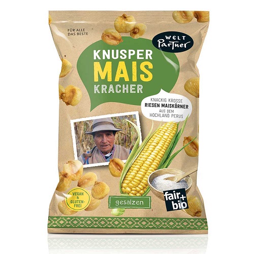 Weltpartner Knusper Mais Kracher gesalzen